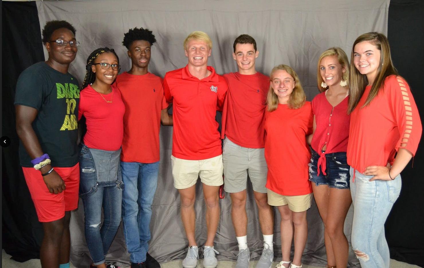 MCHS senior Homecoming Court